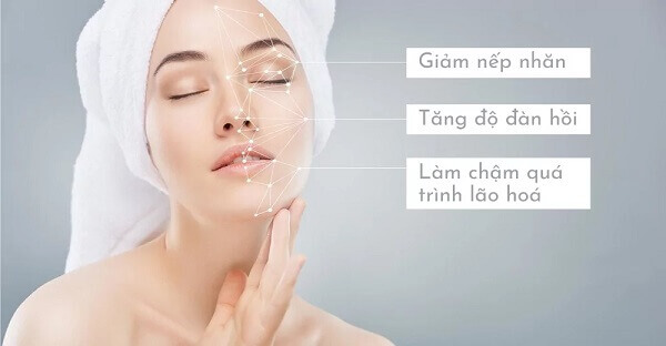 Công dụng tuyệt vời của Collagen đối với làm đẹp da