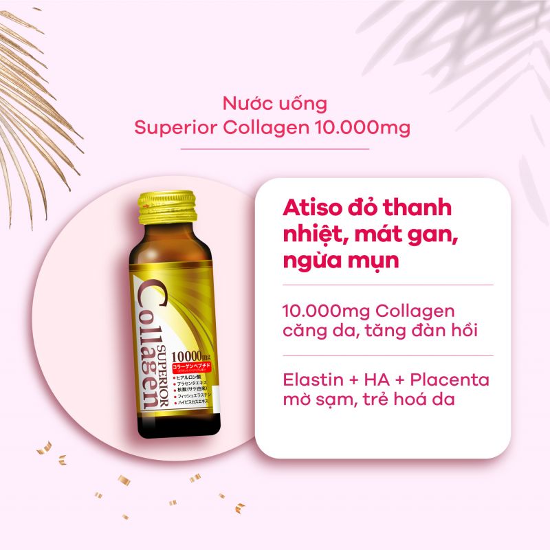 Collagen trị nám Superior 10000mg Nhật Bản