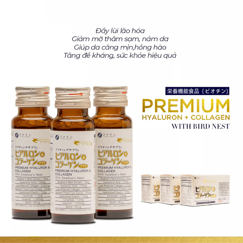 Collagen Yến Fine Japan H&C Premium