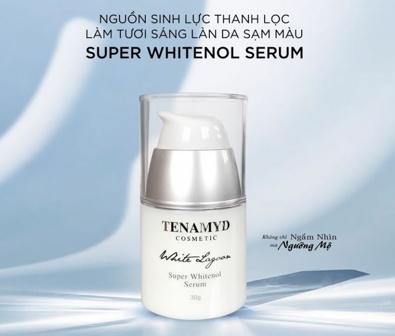 Whitenol Serum Tenamyd giúp chăm sóc các khuyết điểm trên da hoàn hảo