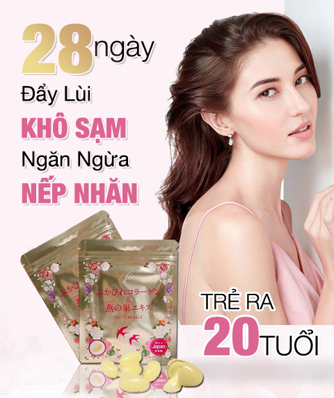 Viên uống collagen tươi Nhật Bản