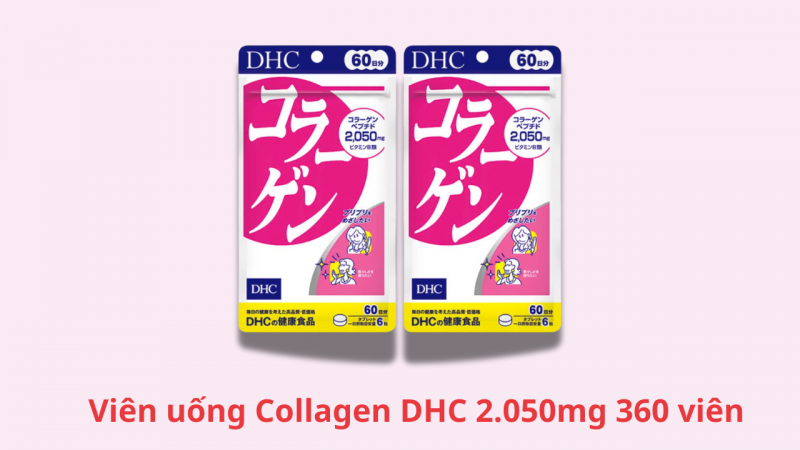 phân biệt collagen DHC thật và giả