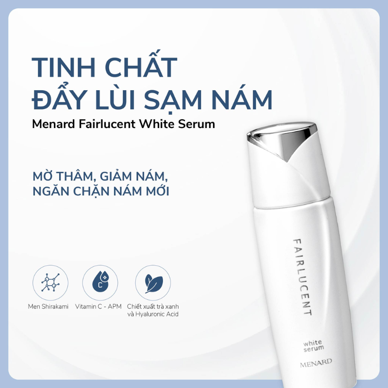 Tinh chất trị nám Menard Fairlucent White Serum