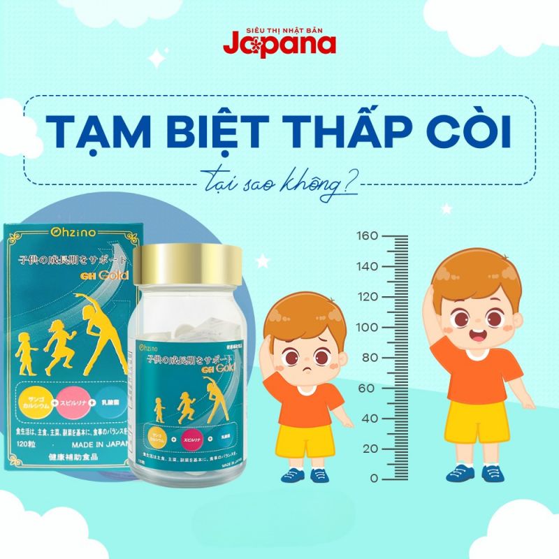 Viên uống tăng chiều cao GH Gold