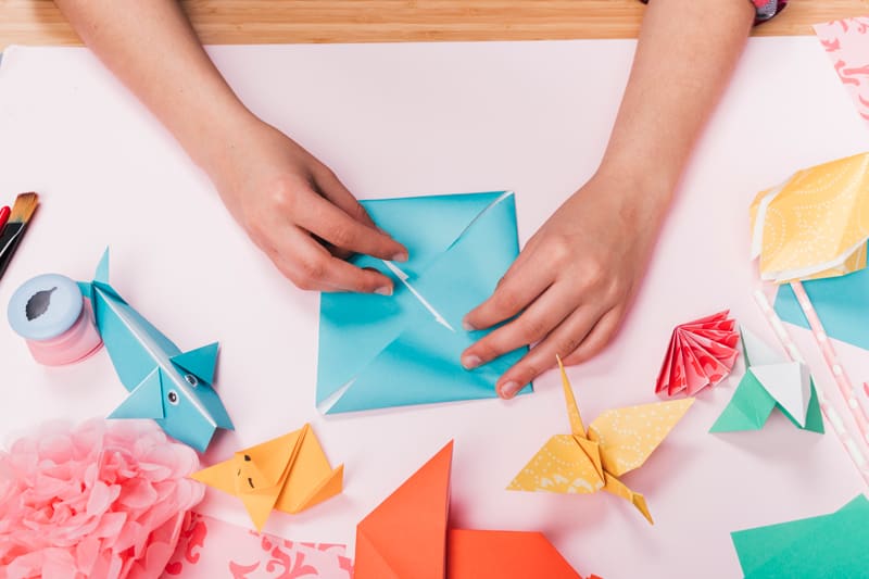Nghệ thuật gấp giấy Origami được coi là một môn giải trí mang tính trí tuệ rất cao