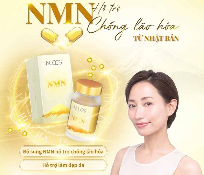 Nước uống collagen chống lão hóa Nucos NMN