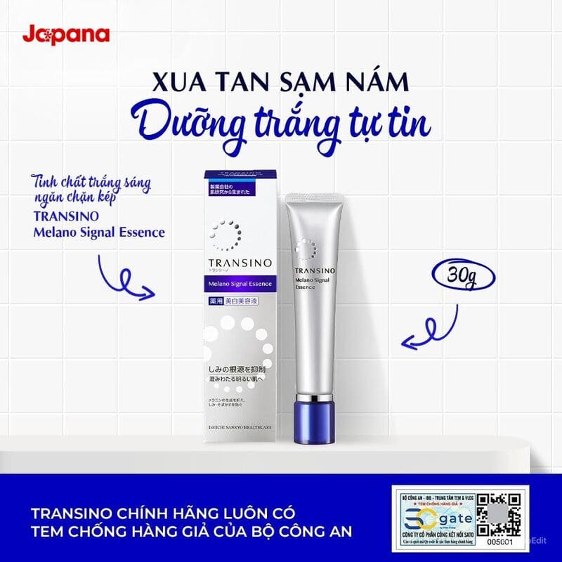 Tinh chất dưỡng trắng Transino Melano Signal Essence