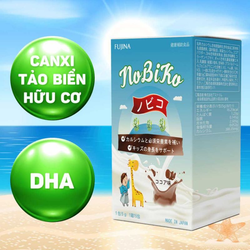 Sữa tăng chiều cao Nobiko Nhật Bản 