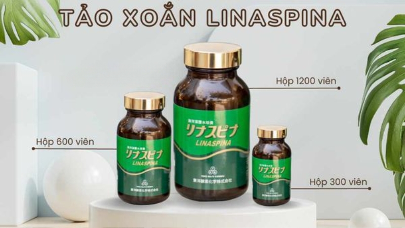 Tảo Linaspina là sản phẩm dinh dưỡng và có thể được sử dụng trong thời gian dài mà không gây ra các tác dụng phụ