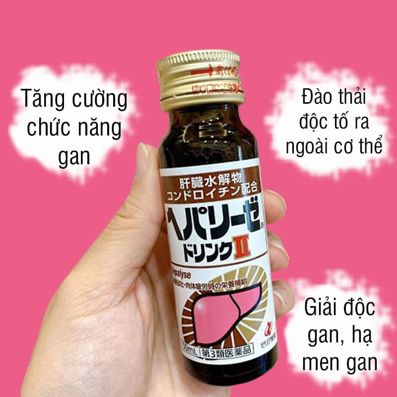 Nước uống Zeria Hepalyse II Nhật Bản