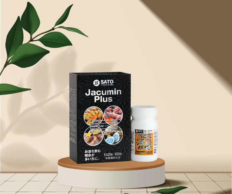 Viên uống nghệ bổ gan Sato Jacumin Plus