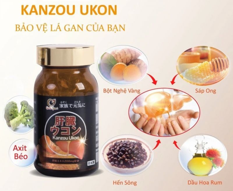 Viên uống Genki Fami Kanzou Ukon