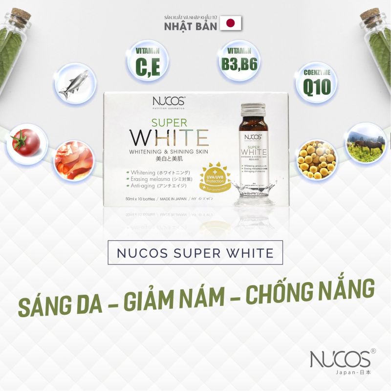 Nước uống Nucos Super White