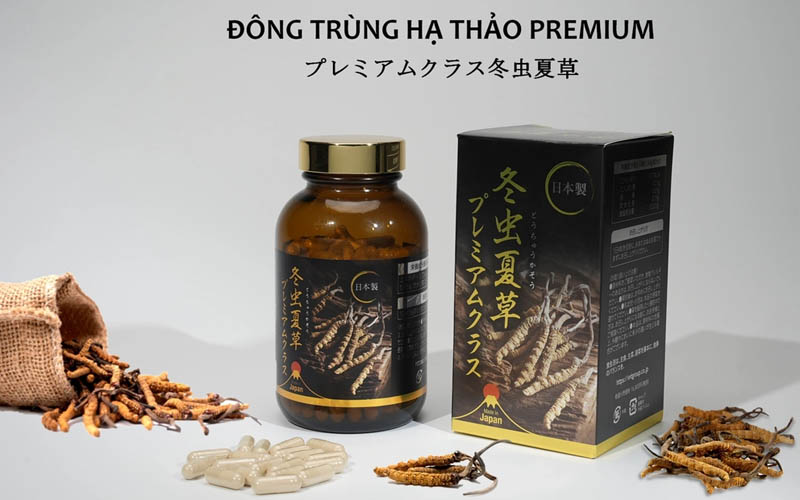 Mua đông trùng hạ thảo ở cửa hàng nhật japana chính hãng