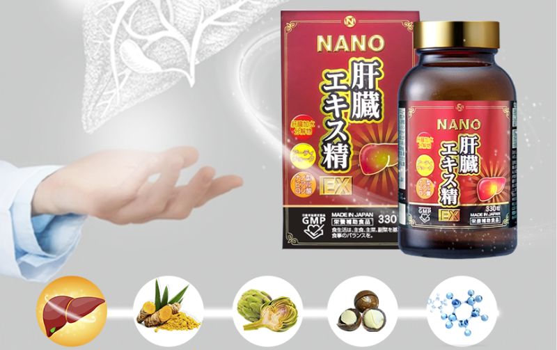 Viên uống Nichiei Bussan Nano Liver Extract Sperm EX 