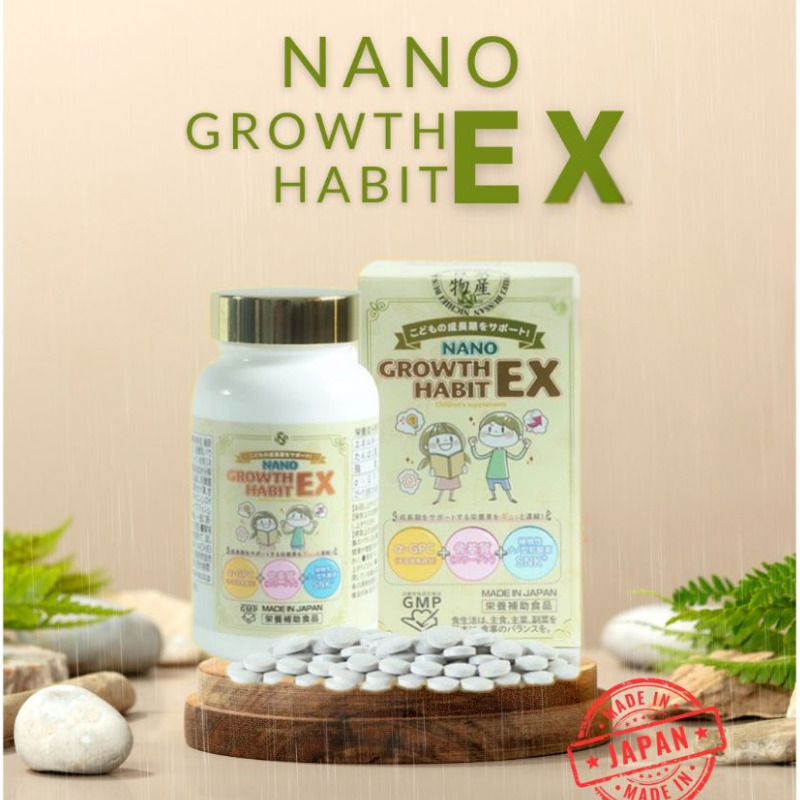 Viên uống Nano Growth Habit EX 120 viên