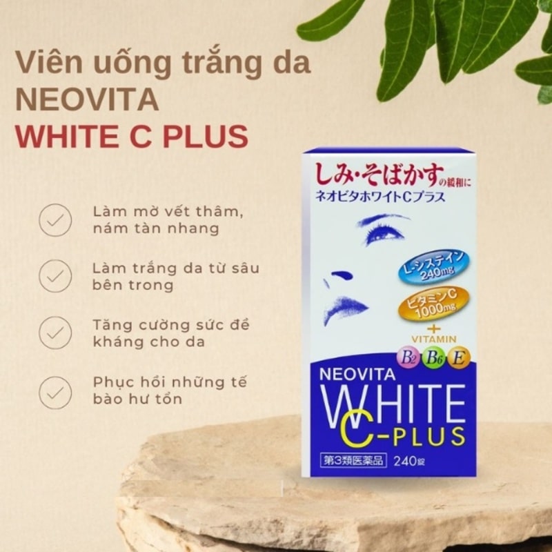 Viên uống trị nám Kokando Neovita White C Plus