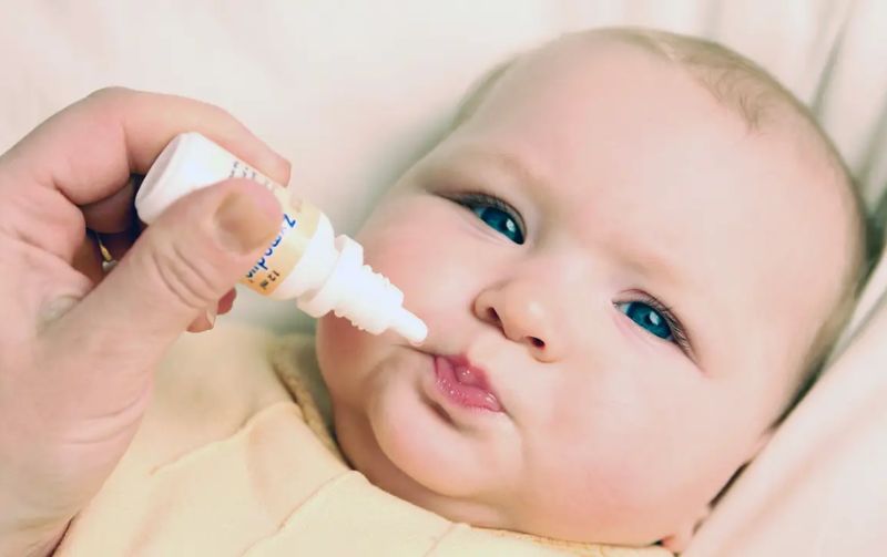 Thời điểm cho bé uống vitamin D3