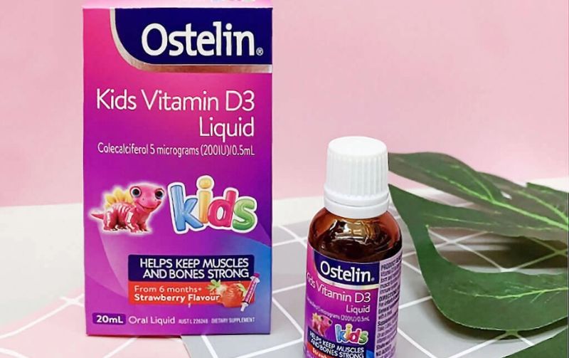 sản phẩm Vitamin D3 Kids Ostelin