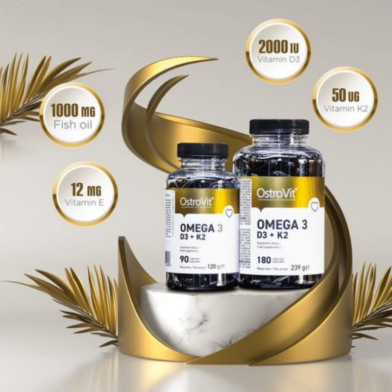 sản phẩm OstroVit Omega 3 D3+K2