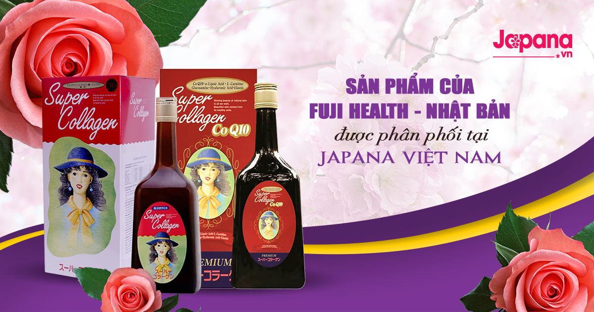 Sản phẩm của Fuji Health - Nhật bản chính thức được phân phối trên Siêu thị nhật bản Japana.vn