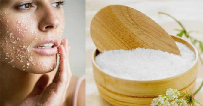 Muối biển có lợi ích tuyệt vời đối với làn da