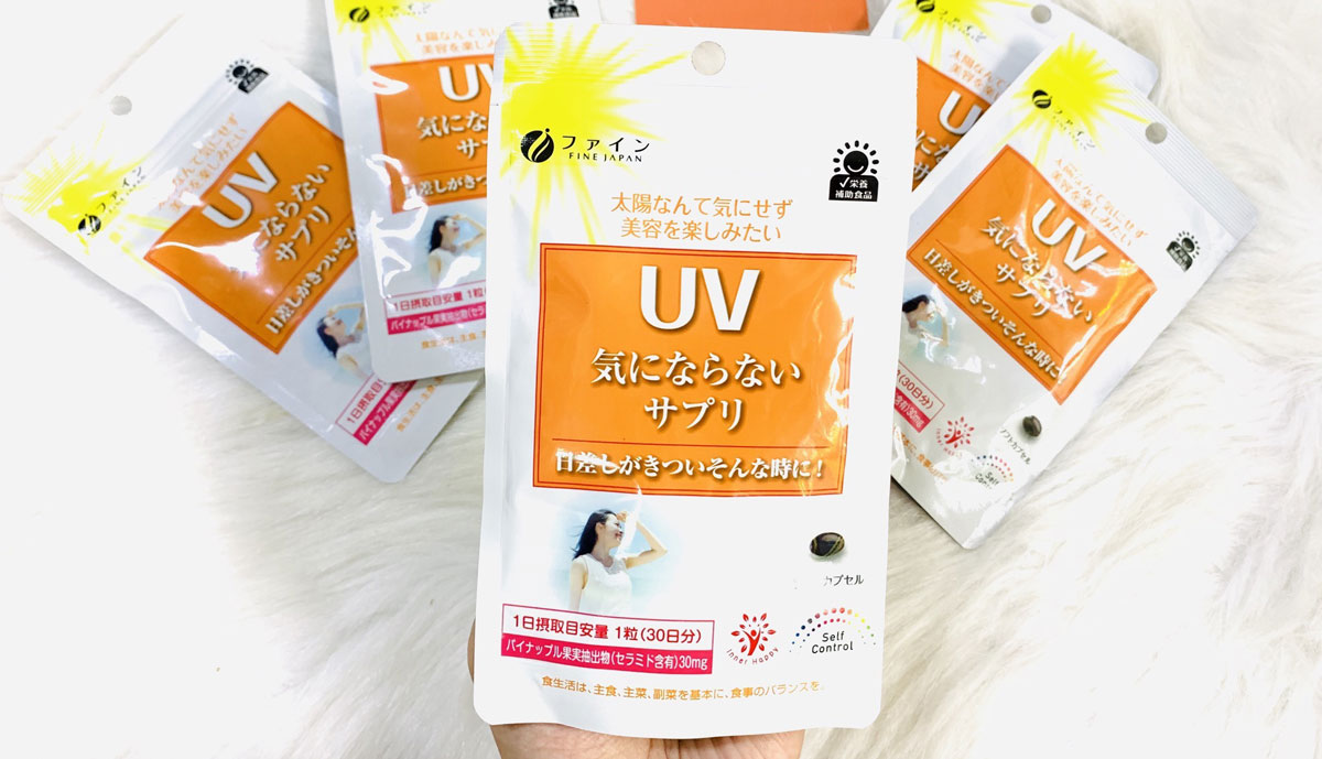 Review viên uống chống nắng UV Fine Japan có tốt không? 