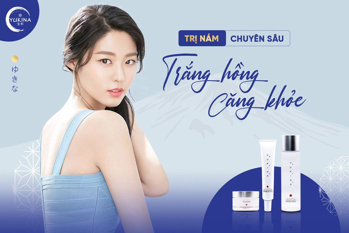 Kem trị nám Yukina là Sản phẩm có công dụng dưỡng sáng vượt trội chỉ sau 2 tháng sử dụng