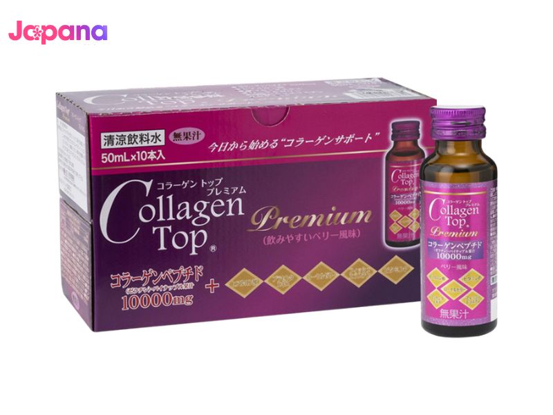 5. Nước uống Collagen Shinnippai Top Premium 10.000mg