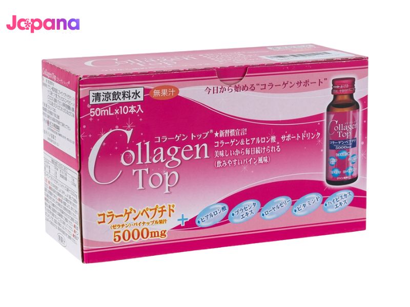 6. Nước uống Collagen Shinnippai Top 5.000mg