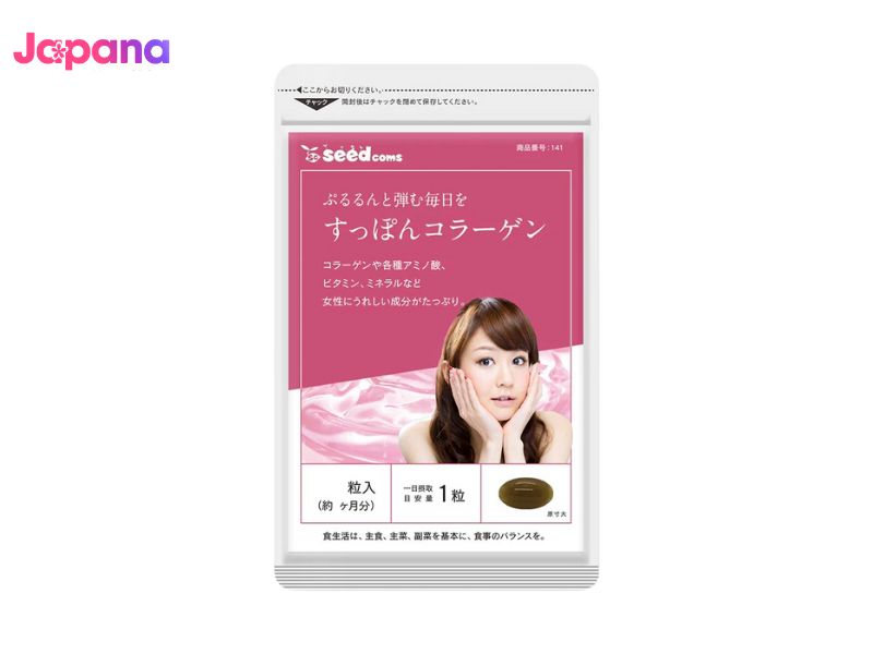 11. Viên uống Collagen tươi Suppon Baba Seedcoms Nhật Bản