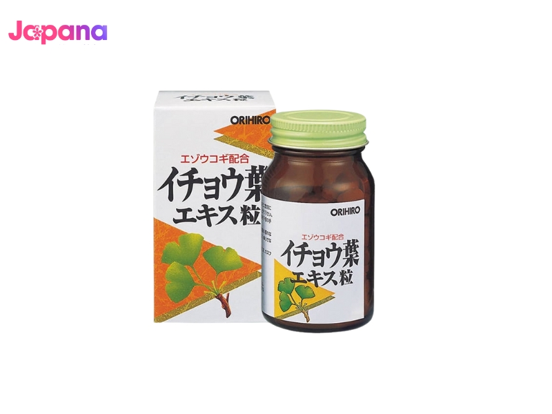 9. Viên Uống Bổ Não Orihiro Ginkgo Biloba
