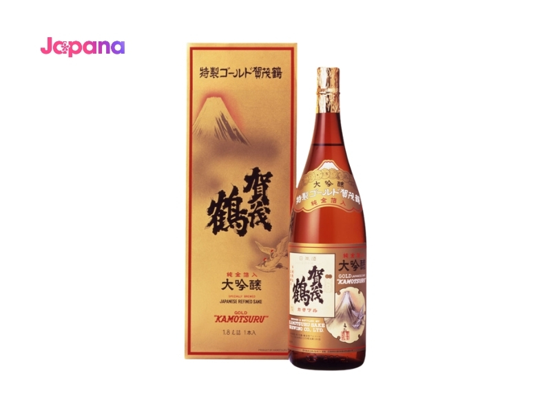 Rượu Sake Kamotsuru Daiginjo Gold