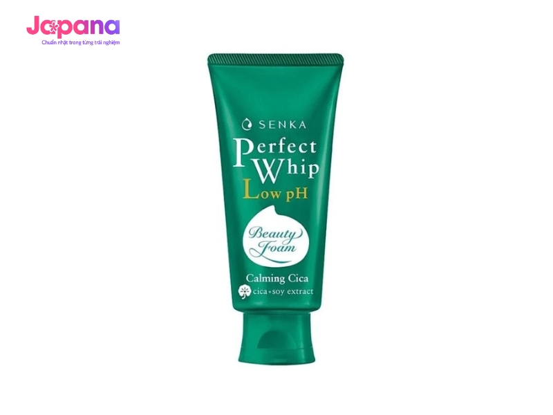 Senka Perfect Whip Low pH Calming Cica