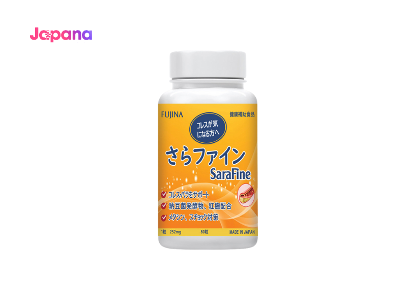 Viên uống hỗ trợ hạ mỡ máu Fujina Sarafine