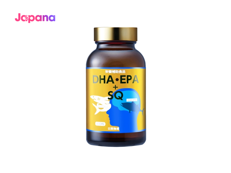 Viên uống dầu cá bổ sung DHA & EPA SQ Nichiei Bussan 330 viên