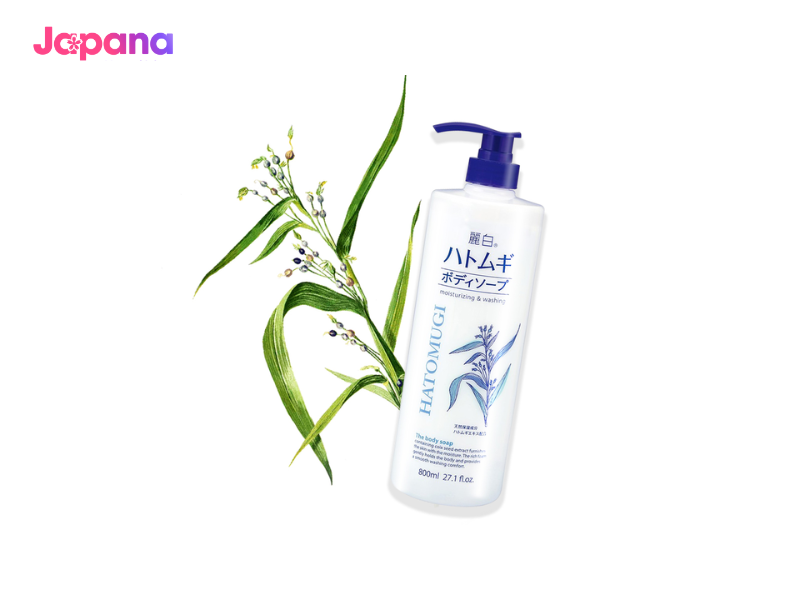 Sữa tắm trắng da thơm lâu Hatomugi Nhật Bản