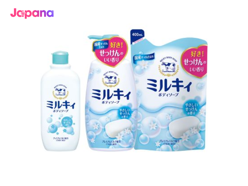 Sữa tắm trắng da hương hoa cỏ Milky Body Soap