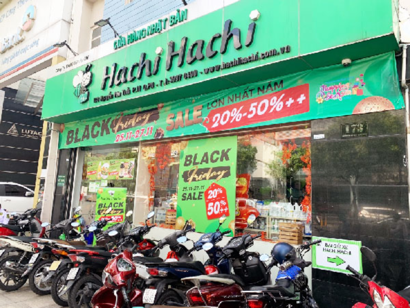 Cửa hàng Hachi Hachi là điểm đến lý tưởng cho những người yêu thích hàng nội địa Nhật