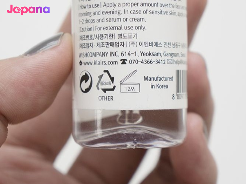 Bạn cần kiểm tra kỹ càng hạn sử dụng mỹ phẩm Shiseido trước khi sử dụng