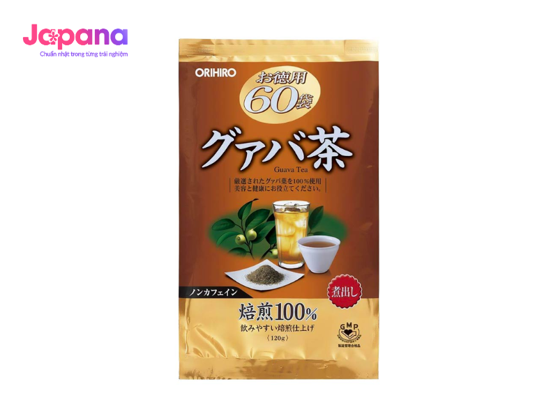 Trà giảm cân lá ổi Orihiro Guava
