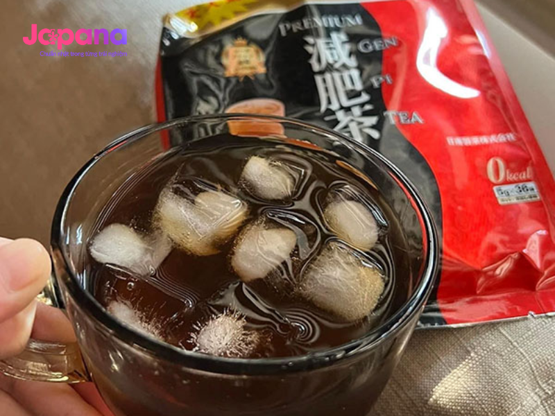 Trà giảm cân Genpi Premium giúp giảm cân hiệu quả và an toàn cho các mẹ bỉm