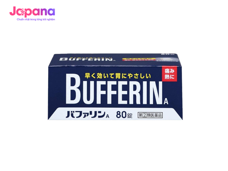 Viên uống Bufferin A được chứng nhận an toàn, bảng thành phần thiên nhiên sạch