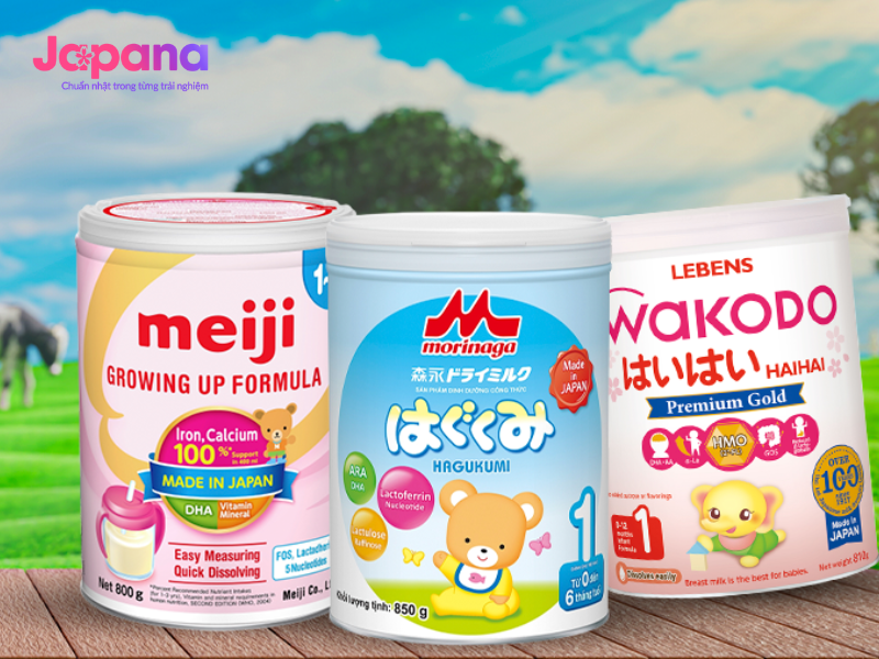 Nhật Bản nổi tiếng với các loại sữa chất lượng