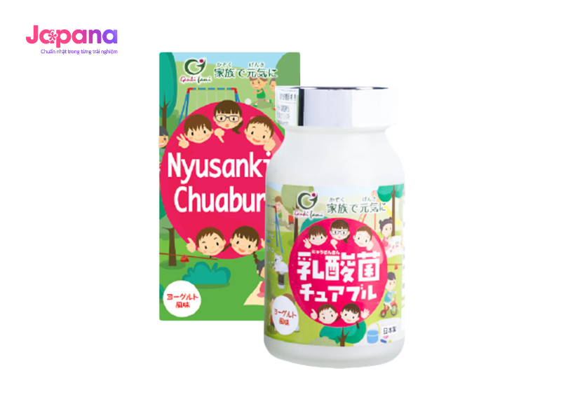 Kẹo ngậm có chứa hơn 150 tỷ lợi khuẩn giúp cải thiện hệ tiêu hóa của trẻ