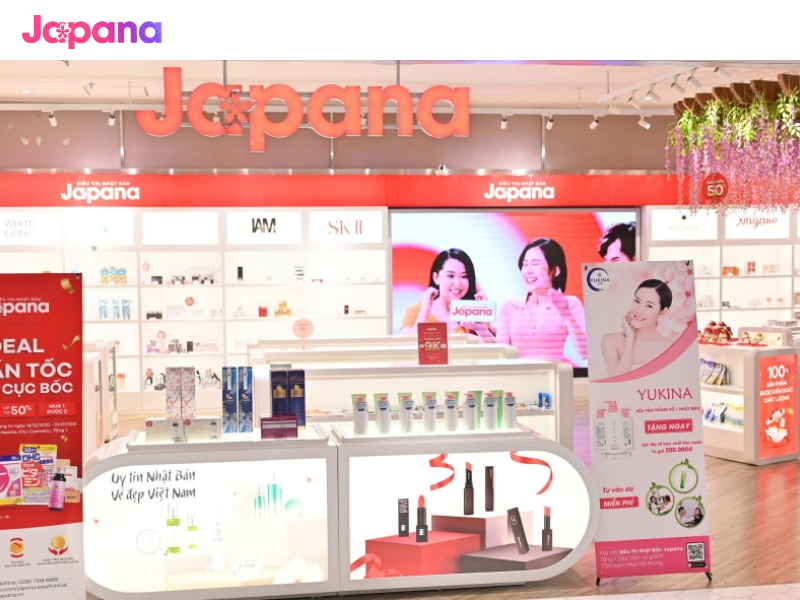 Japana tự hào là đơn vị phân phối, bán các sản phẩm mỹ phẩm nguồn gốc Nhật Bản