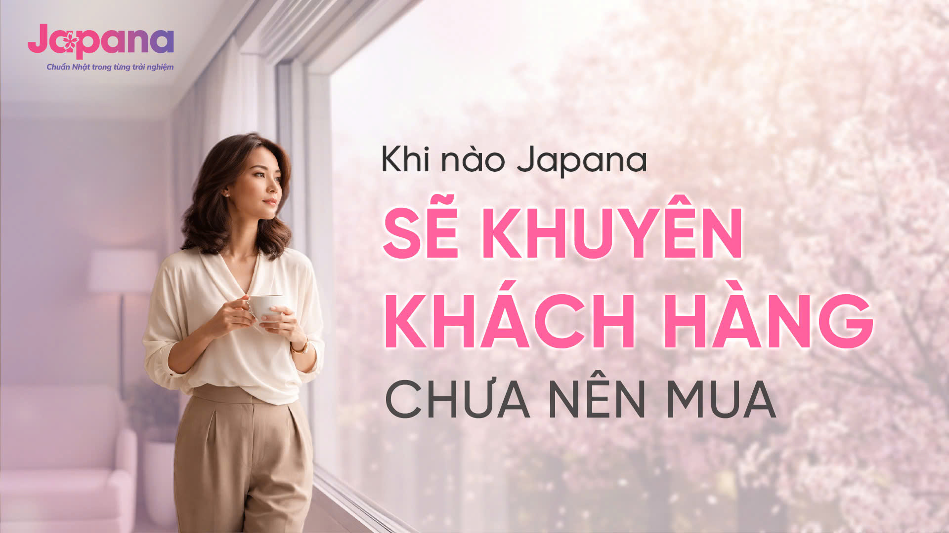 japana khuyên khách hàng chưa nên mua