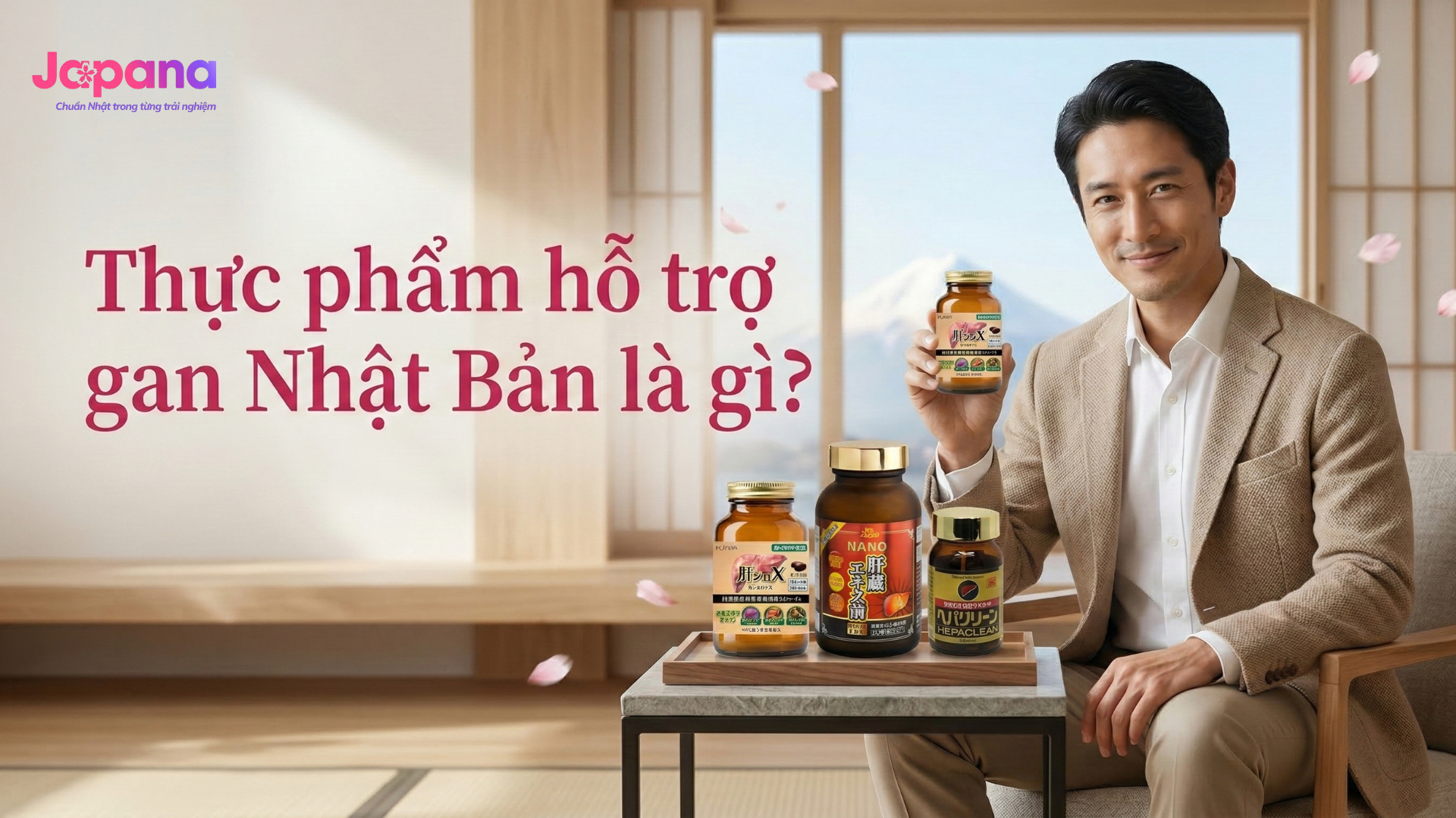 thực phẩm hổ trợ gan nhật bản