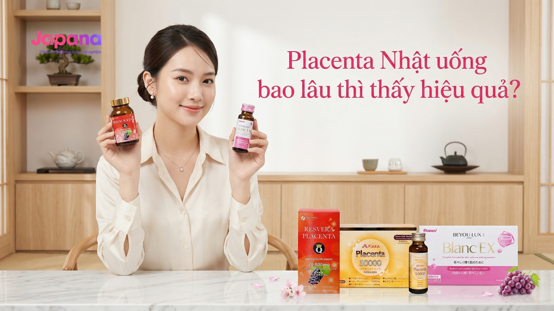 placenta uống bao lâu thì hiệu quả