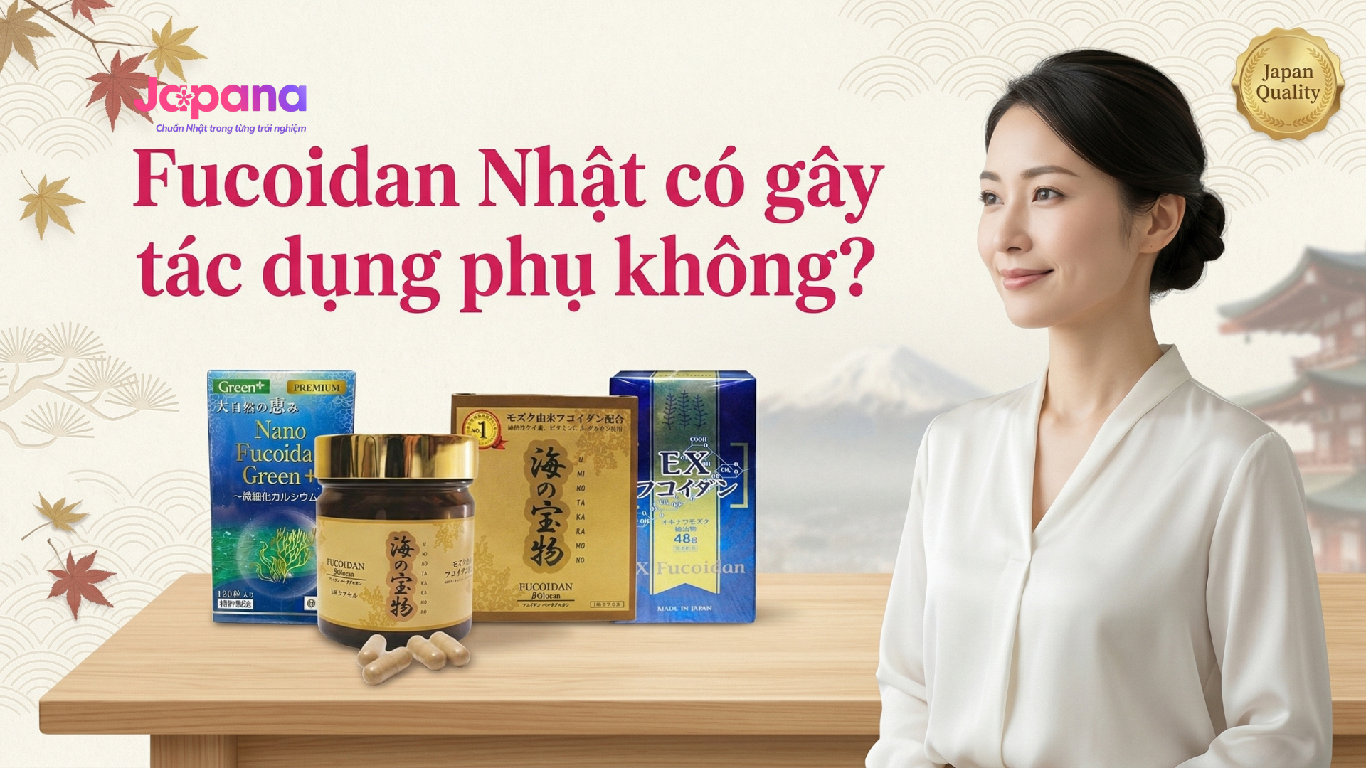 fucoidan có tác dụng phụ không